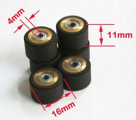 Rolki dociskowe plotera Graphtec pinch rollers