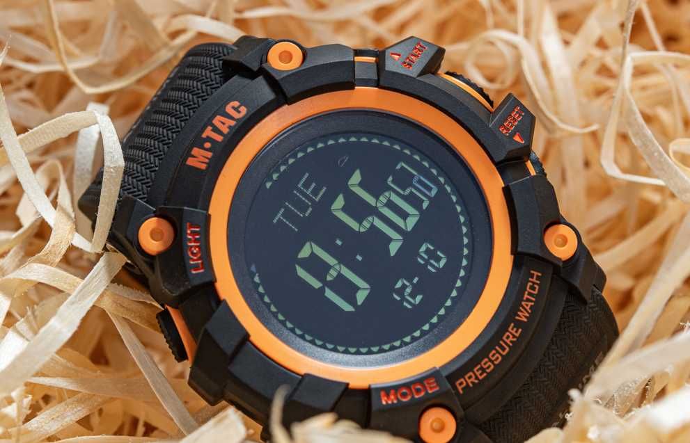 M-TAC годинник тактичний Adventure Black/Orange