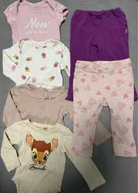 Zestaw body H&M Disney i spodnie Sinsay Magrof r.80