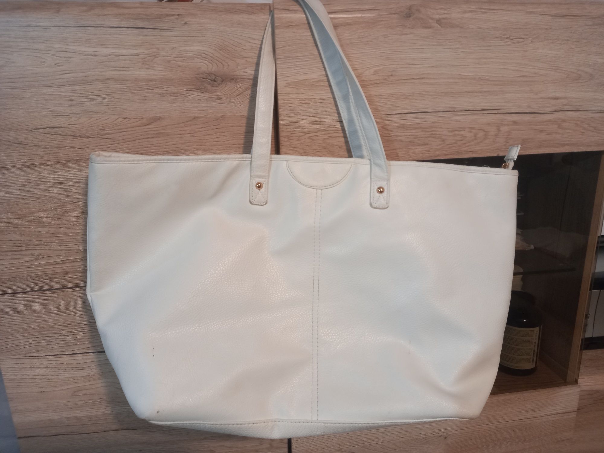 Bardzo duży shopper torba na suwak Atmosphere