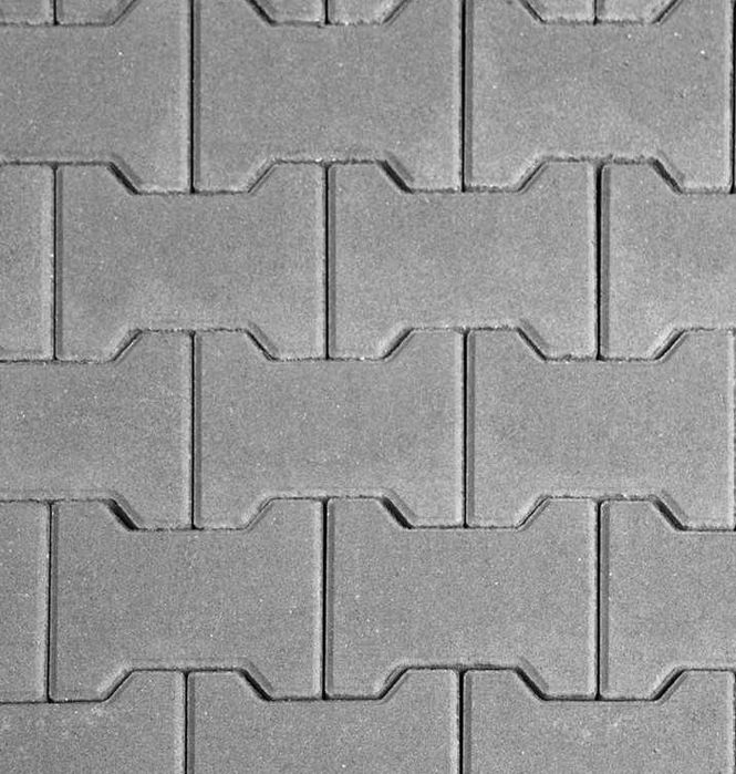 Polbruk tetka/behaton 8 cm kolor szary