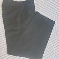 Spodnie czarne męskie garniturowe pas 86cm intermoda