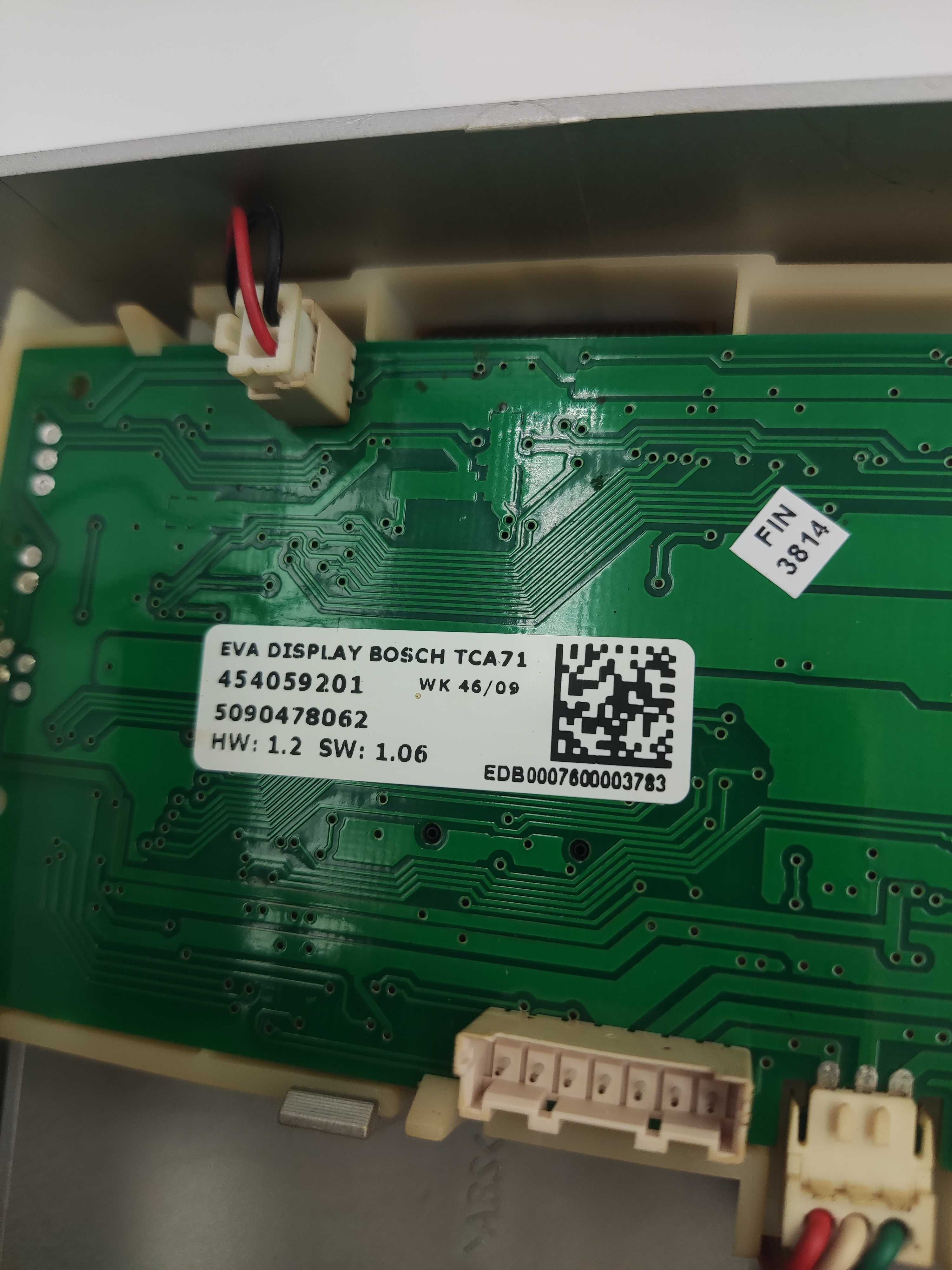 Bosch VeroBar wylewka obudowa panel sterowania moduł