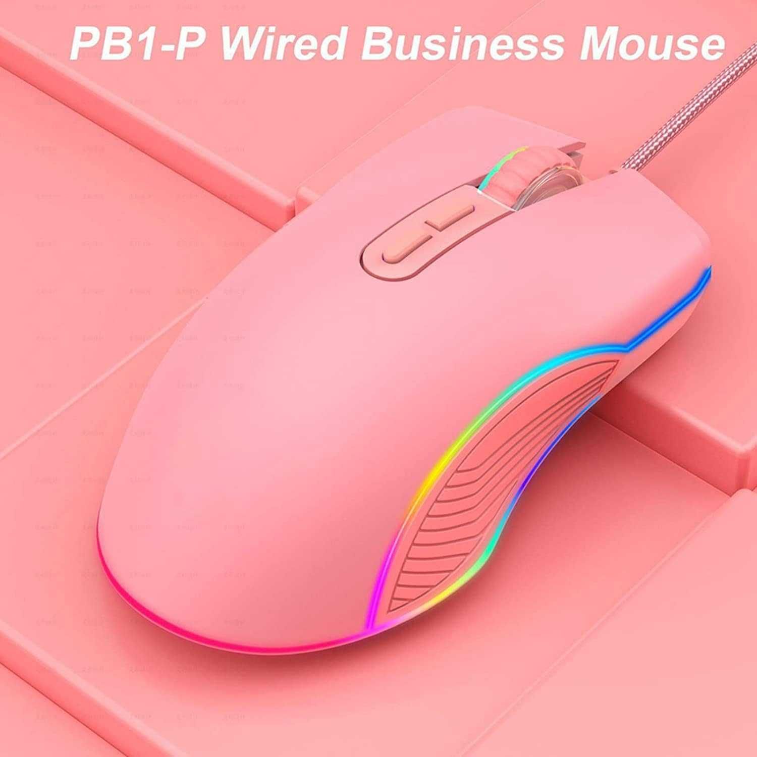 Przewodowa ergonomiczna mysz do gier, regulacja 800/1600/2400/3200 DPI
