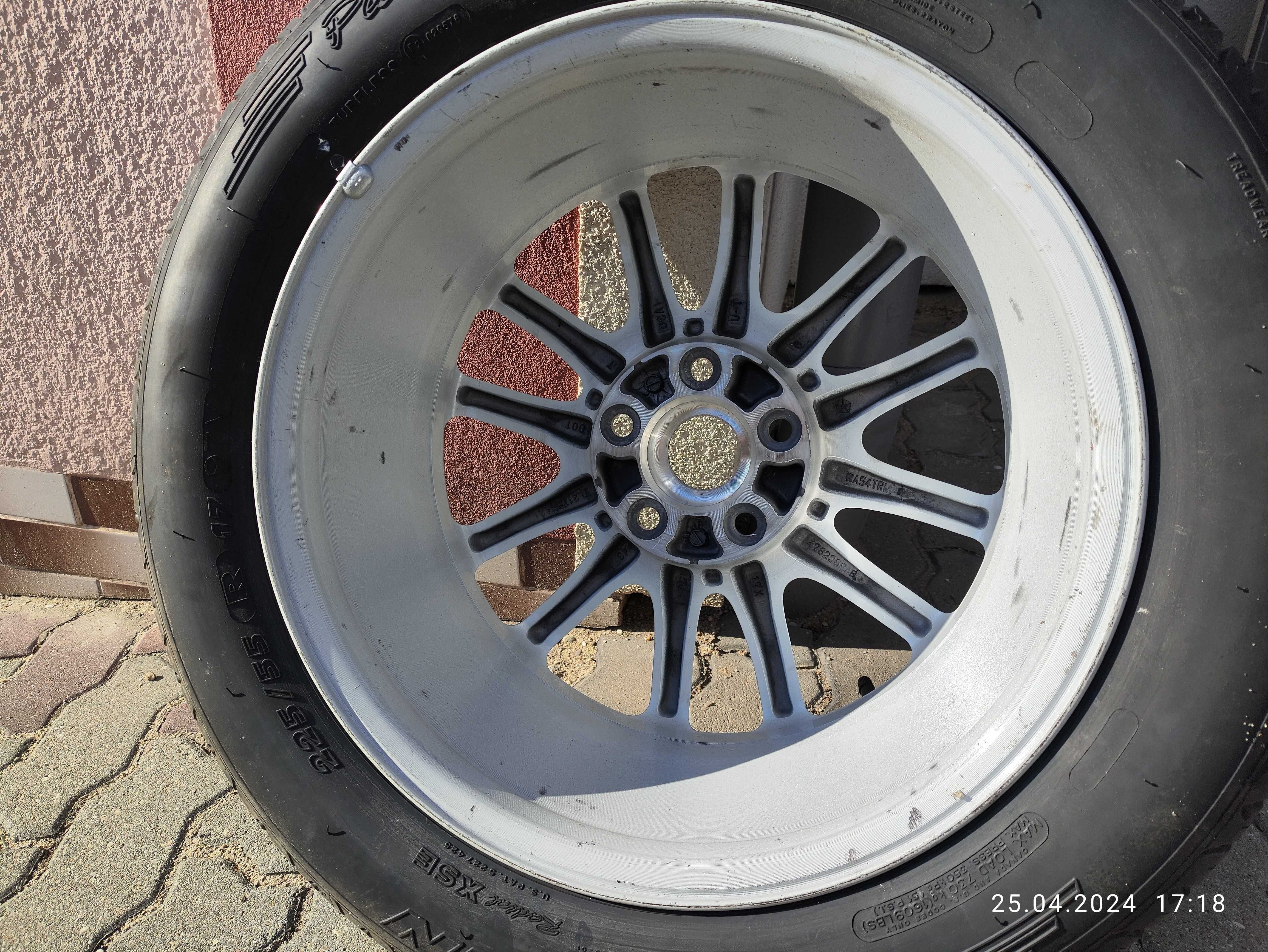 Alufelga felga opona CHRYSLER 300M 5x114,3 17 zapas