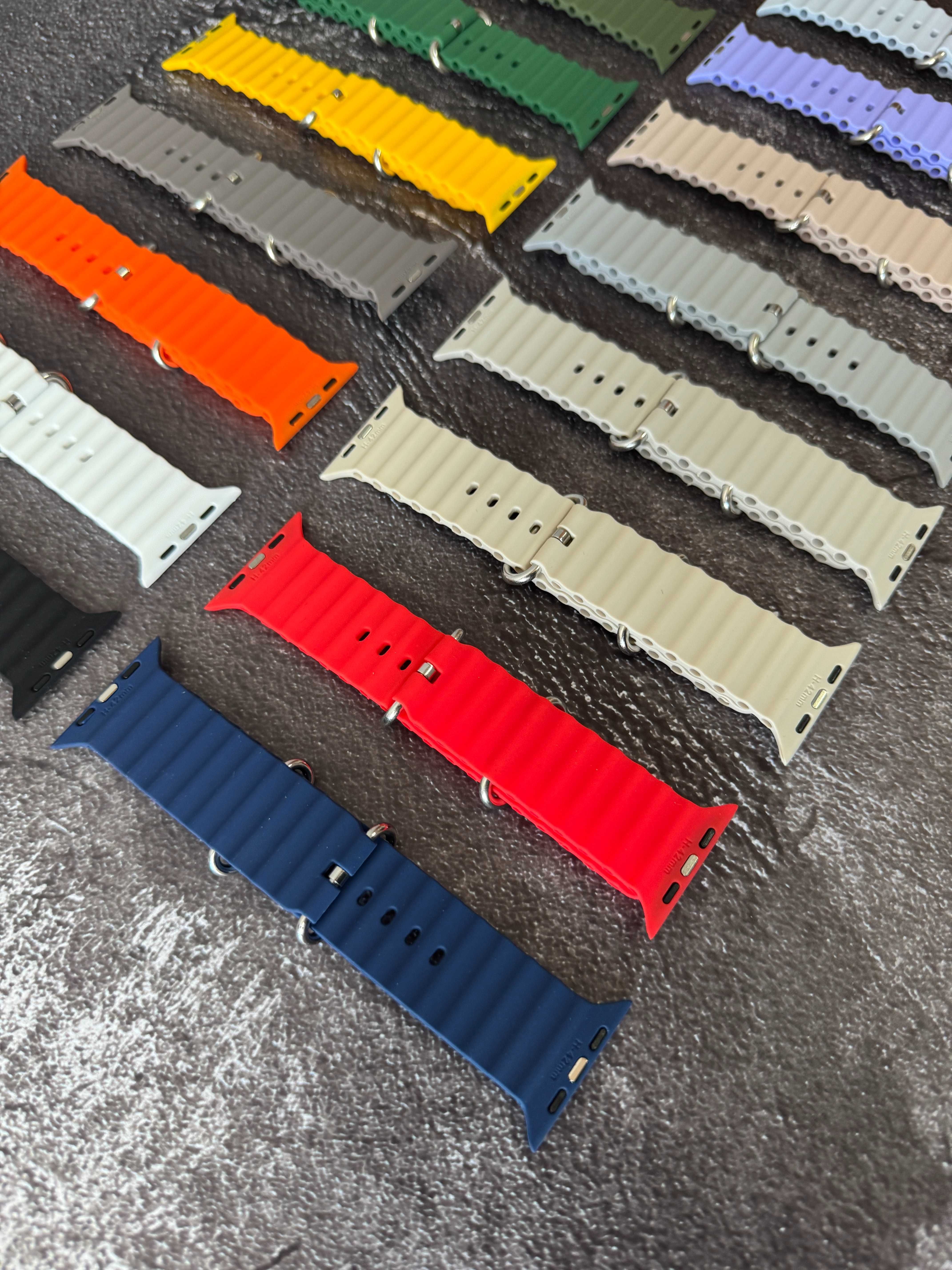Силіконовий ремінець Ocean Band Apple Watch Ultra 1 2 49 mm