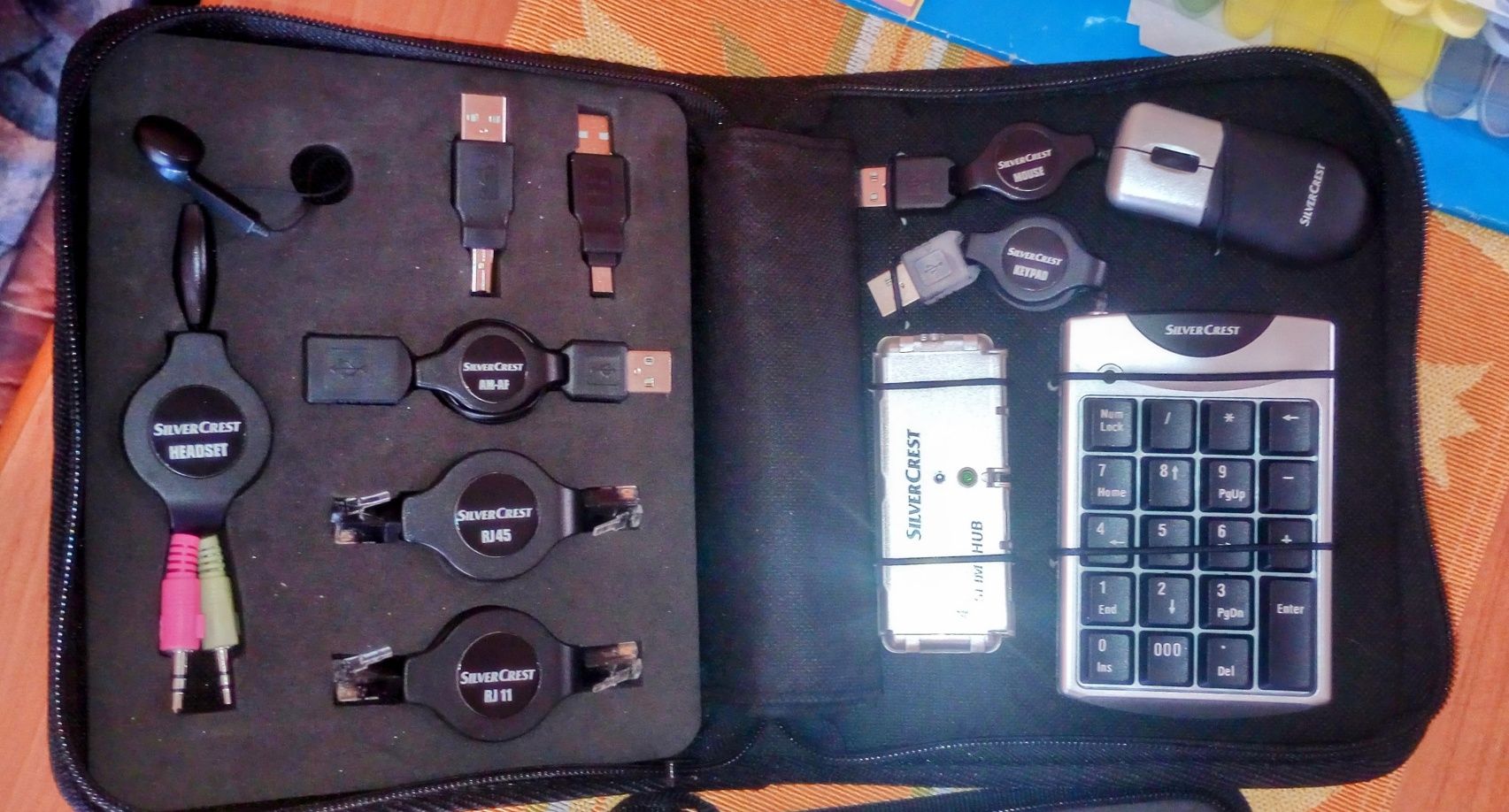 Silvercrest USB Dwa zestawy podróżne komputer,tablet Nowe