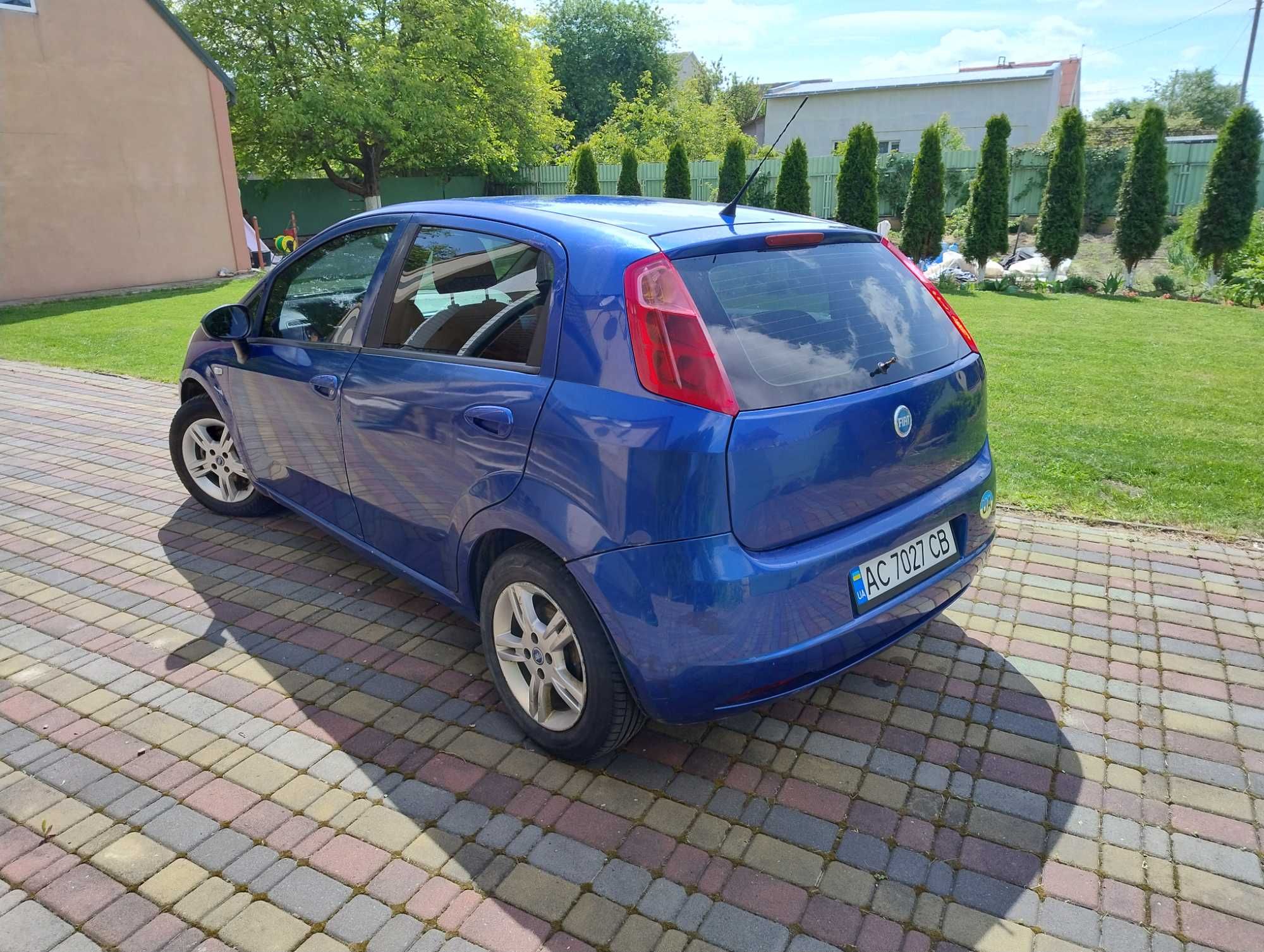 Fiat grande punto 1,4 газ бензин 2006 р.в.