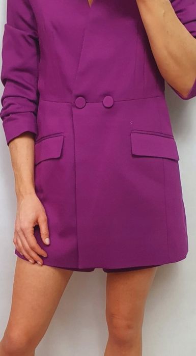 Kombinezon sukienka Marynarka Zara