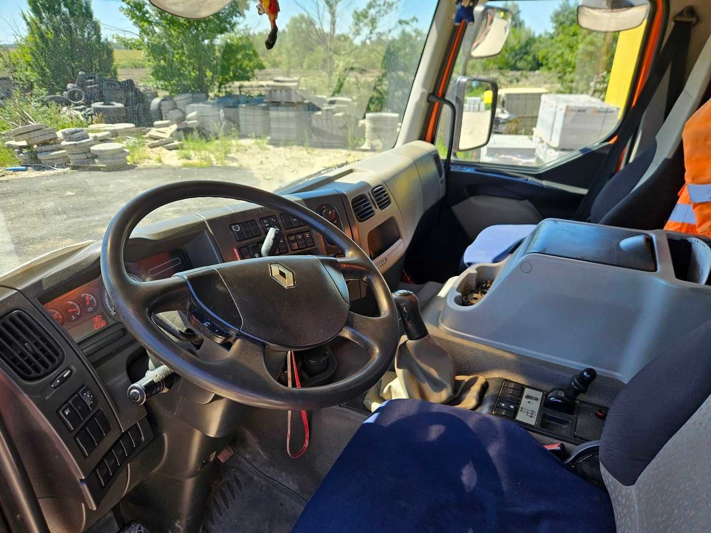 RENAULT KERAX 450DXI WYWROT trójstronny 6X6 -MANUAL-RESOR-Hydroburta !