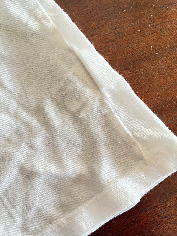 T-shirt Branca Zara – 6-9 Meses- Zara White T-shirt - 6-9 Months