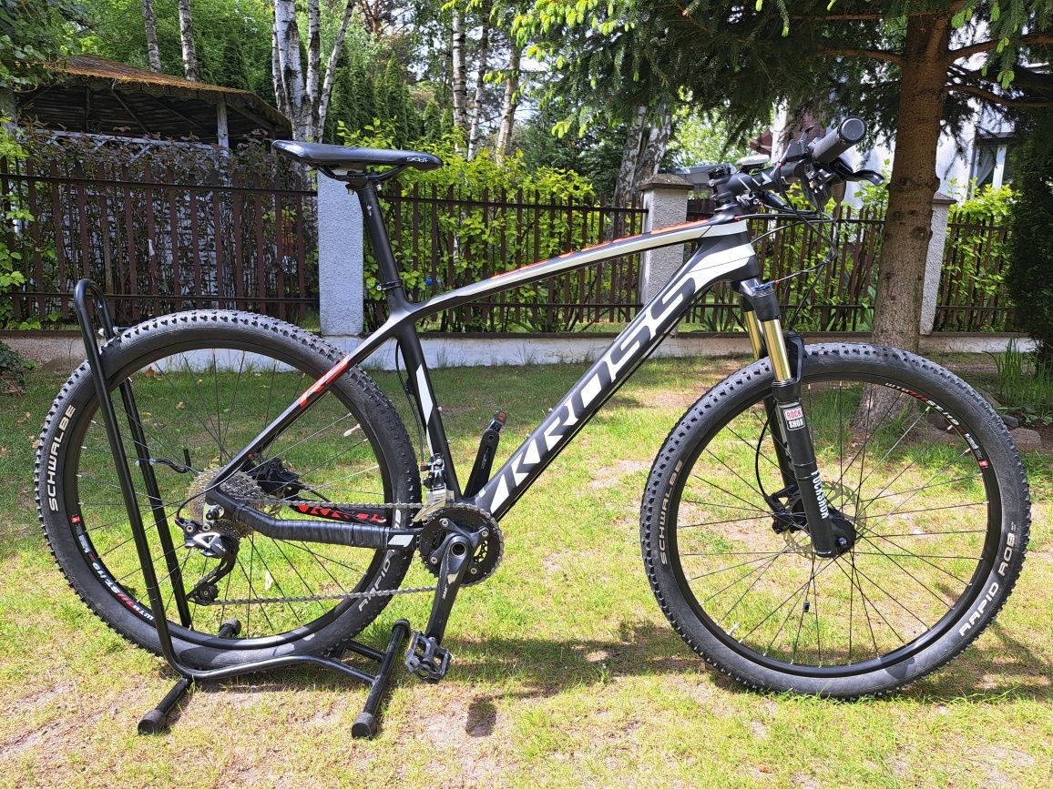 ROWER Górski MTB Carbon Kross Level R9, SLX Deore Stan BDB