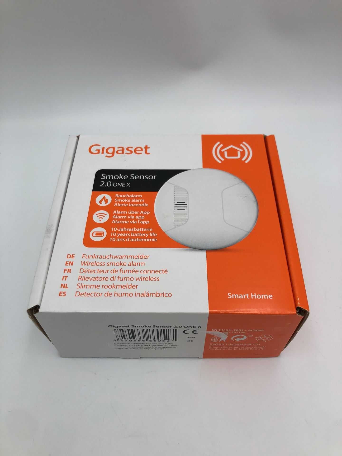 Gigaset Smoke Sensor 2.0 ONE X - czujnik dymu, smart home, 85 dB,