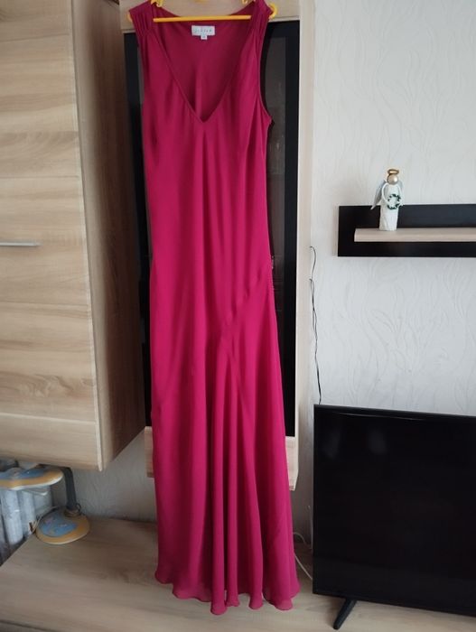 Шелковые платья размер 10, 12.