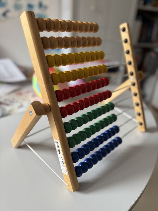 Zabawka drewniana liczydło IKEA