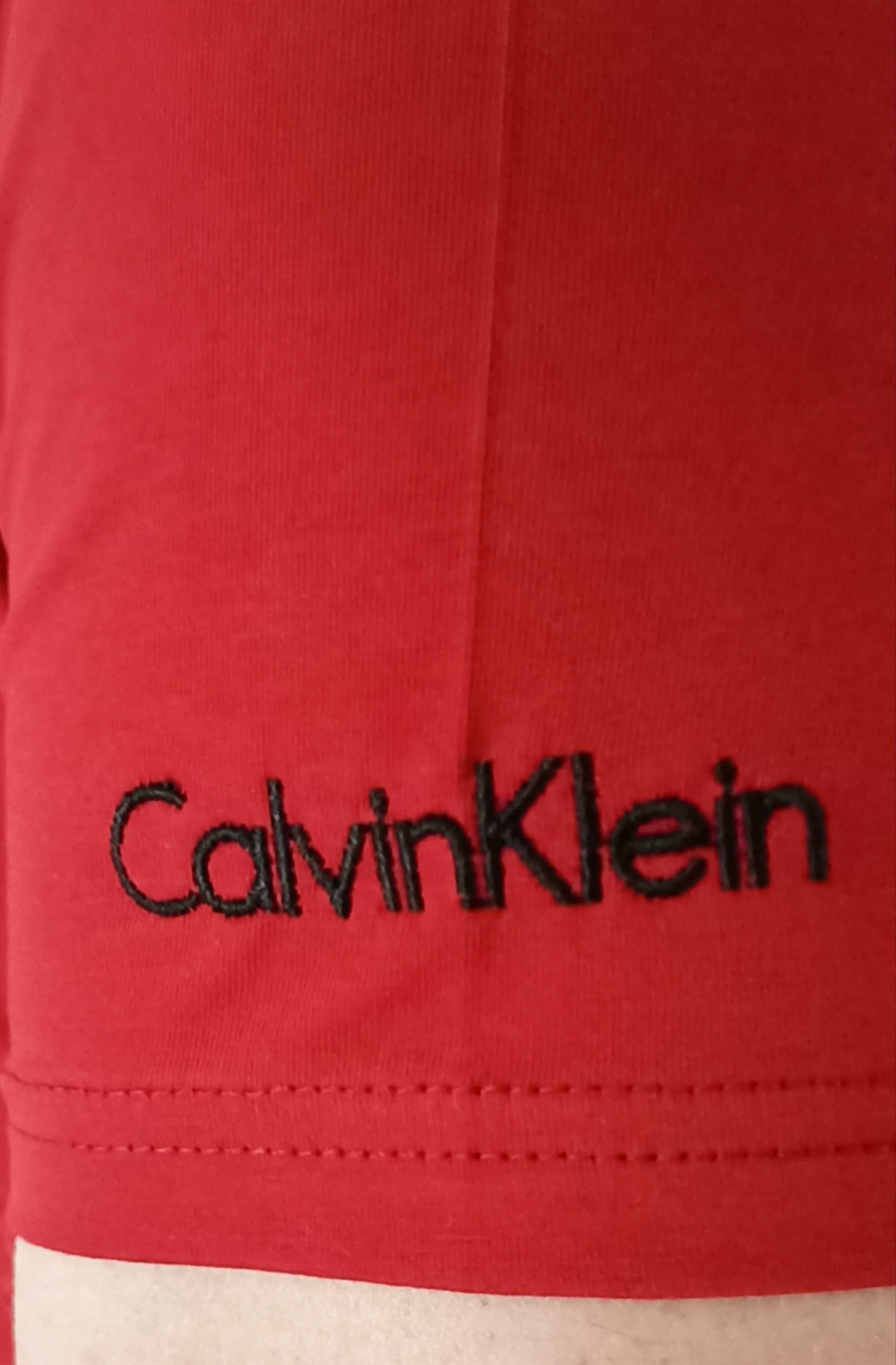 CALVIN KLEIN T-shirt koszulka czerwona r. XXL