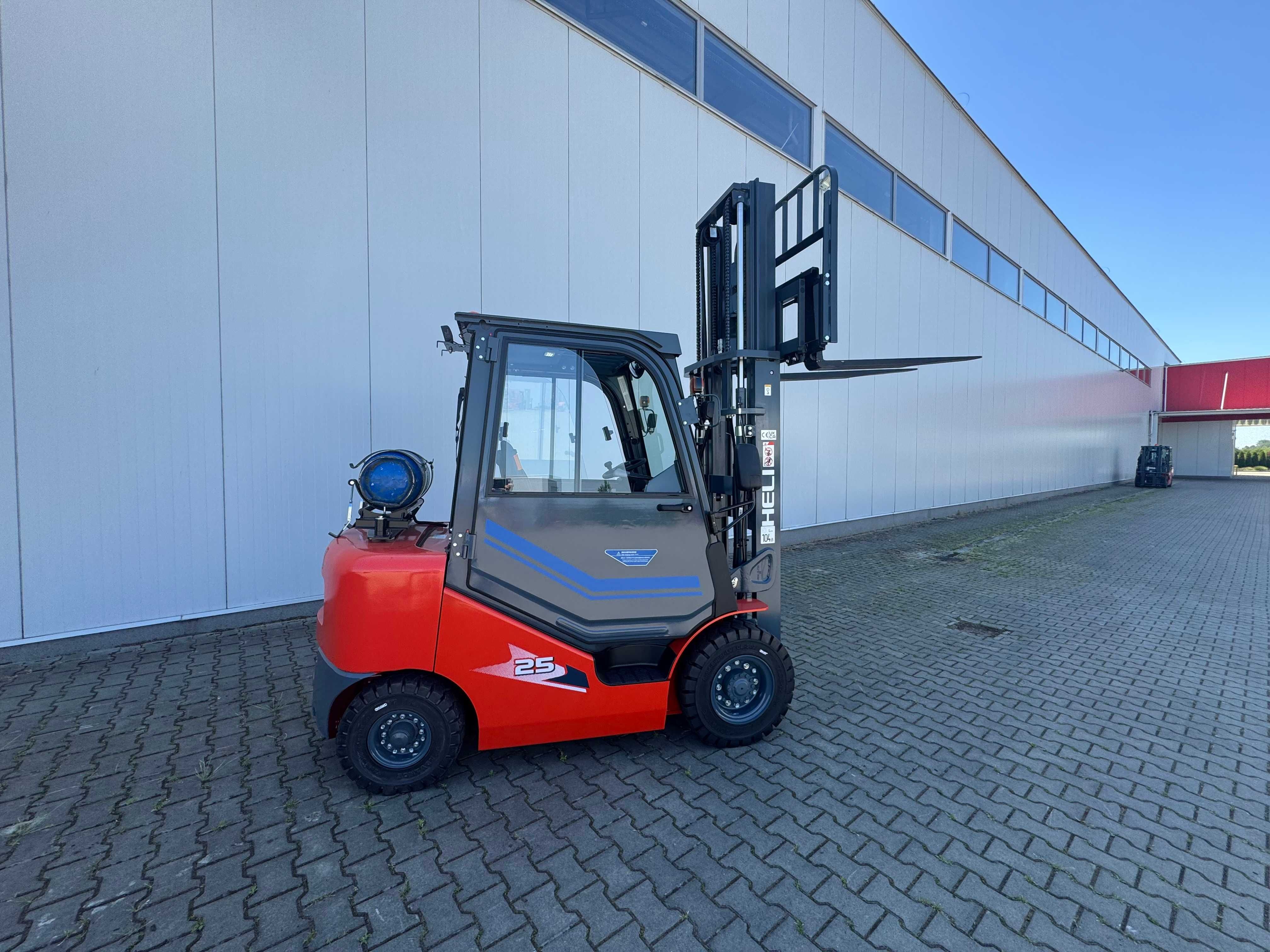 Wózek Widłowy Heli CPYD25-KU1H 2,5t Maszt 3,3 Duplex LPG 2025-03