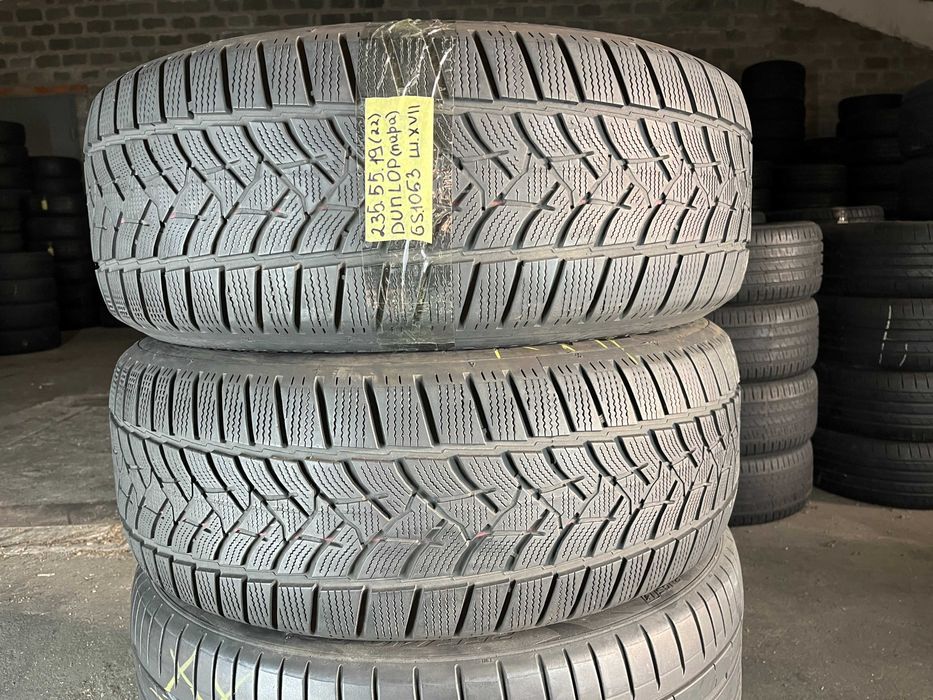GS1053 Зимові шини 235/55r19 Dunlop Winter Sport 5 Suv пара резина р19