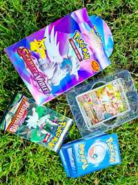 Komplet kart Pokemon nowe dla kolekcjonera karty
