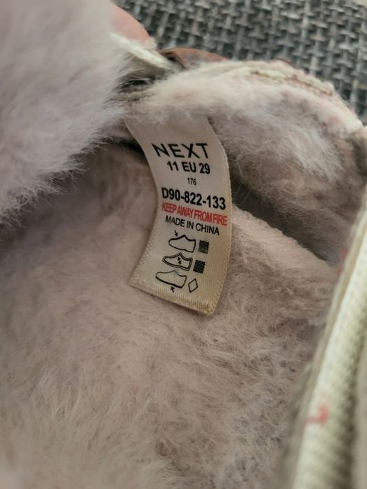 Взуття Сабо,  клоги, хутряні, Next, 29