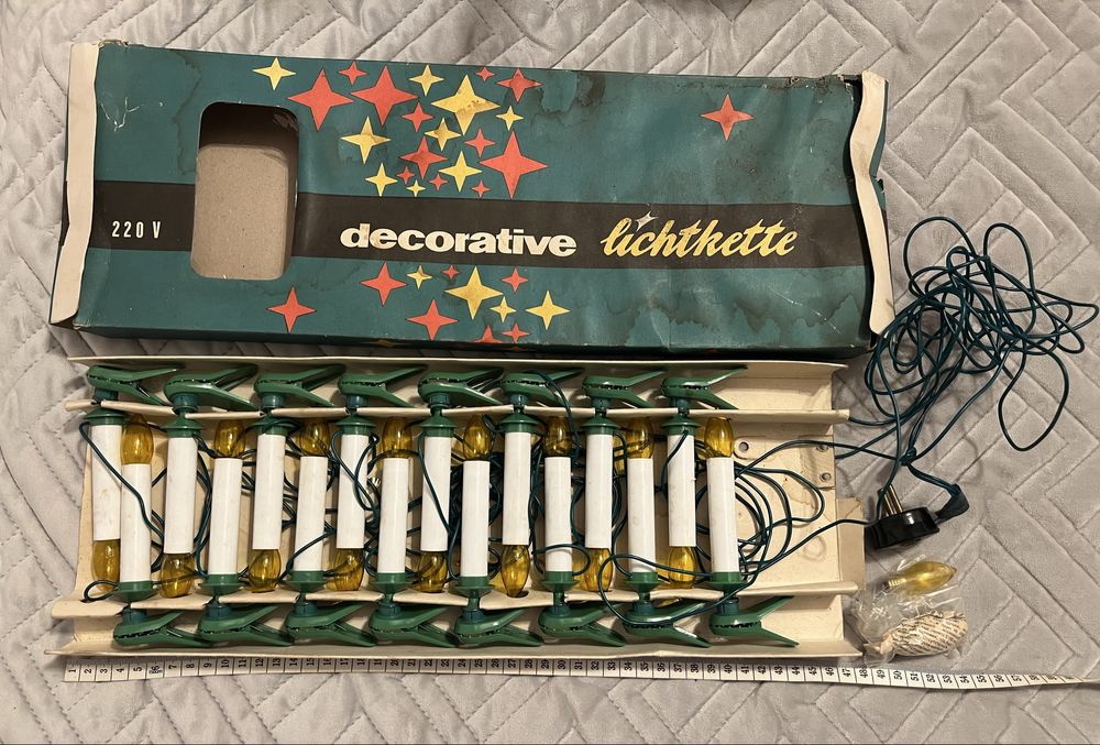 Вінтажна декоративна гірлянда «Lichkette”