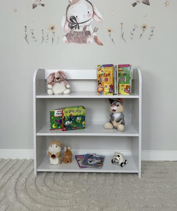 Стелаж дитячий для іграшок книг Полиця Полка Стеллаж детский игрушек