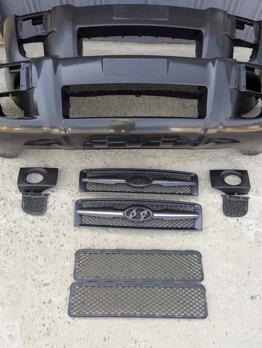 Решітка решітки бампер Hyundai Tucson 2004-2010 Хюндай Туксон