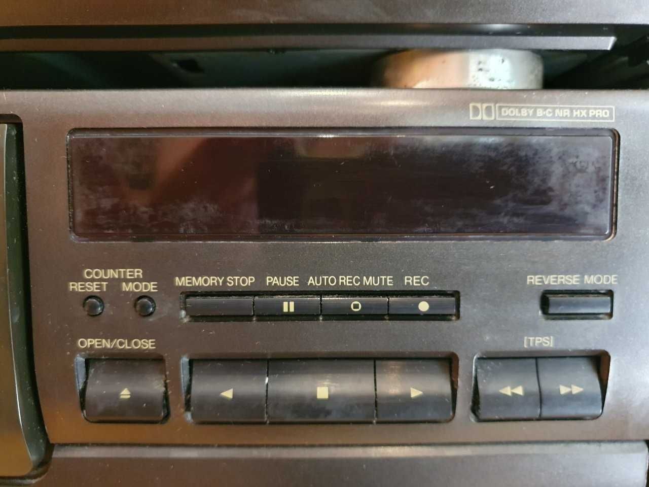 Wieża stereo Technics – SU-A700MK3 + CD, tuner, deck + pilot – komplet