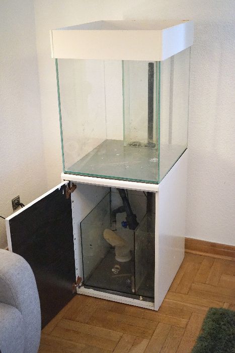 AKWARIUM + SUMP 180l KOMPLET szafka korona rury