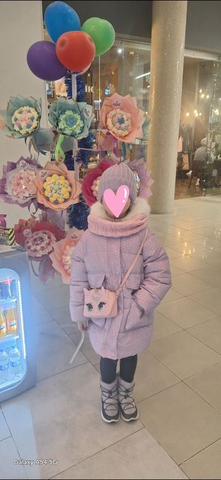 Зимова курточка для дівчаток