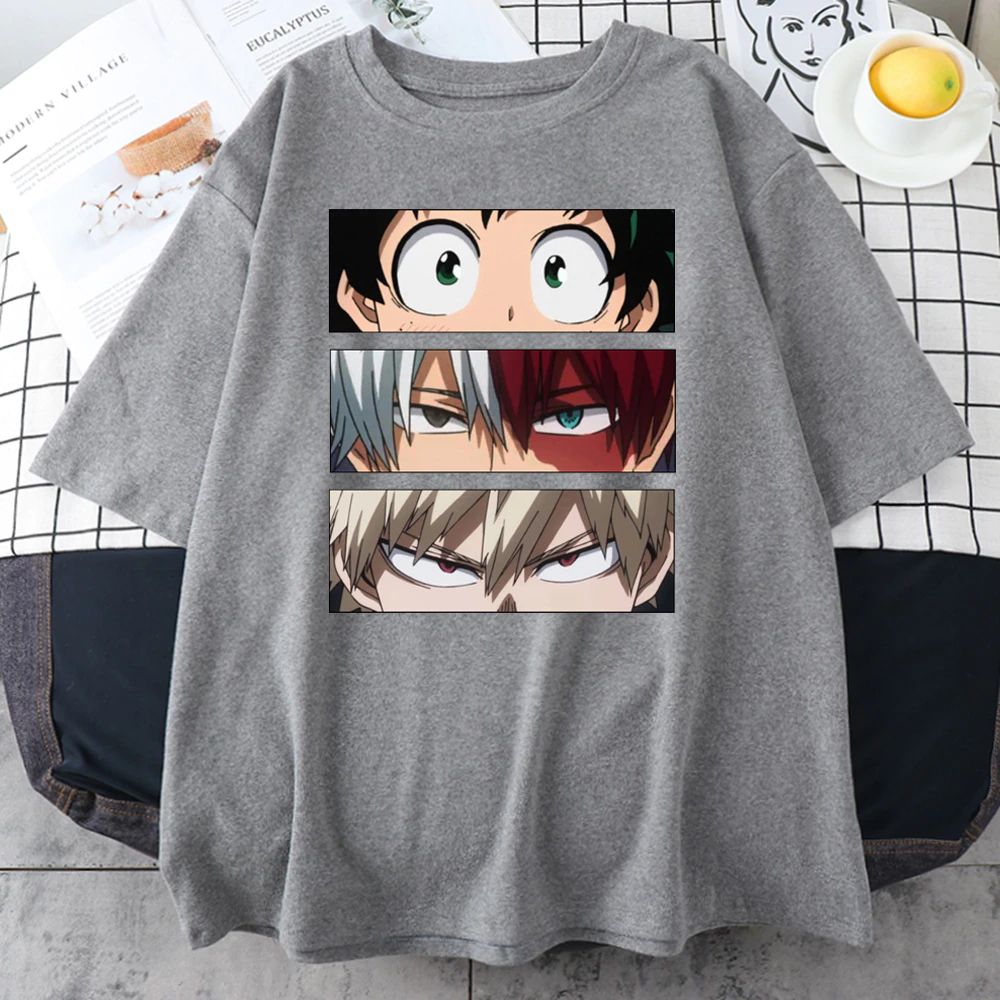 Męska Koszulka T-SHIRT, Anime Manga MY HERO ACADEMIA Nadruk 3D - XXL