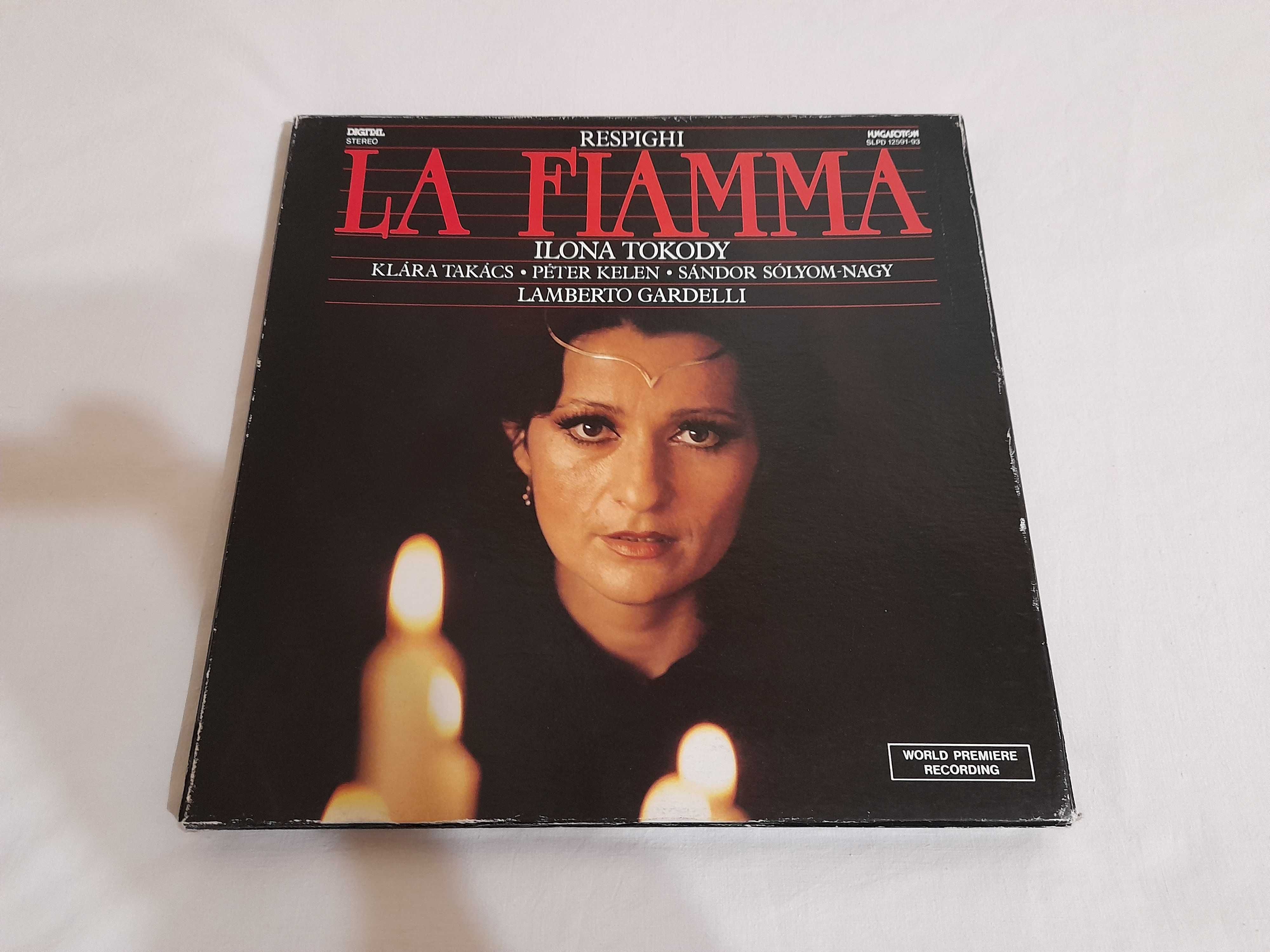 Respighi, Ilona Tokody - La Fiamma Box 3 x Winyl (2)