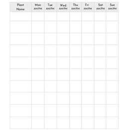 Garden Planning - Tables Kit