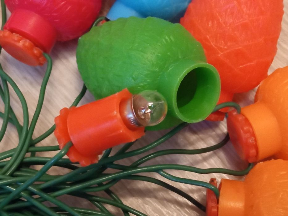 Новогодняя гирлянда ШИШКИ времён СССР