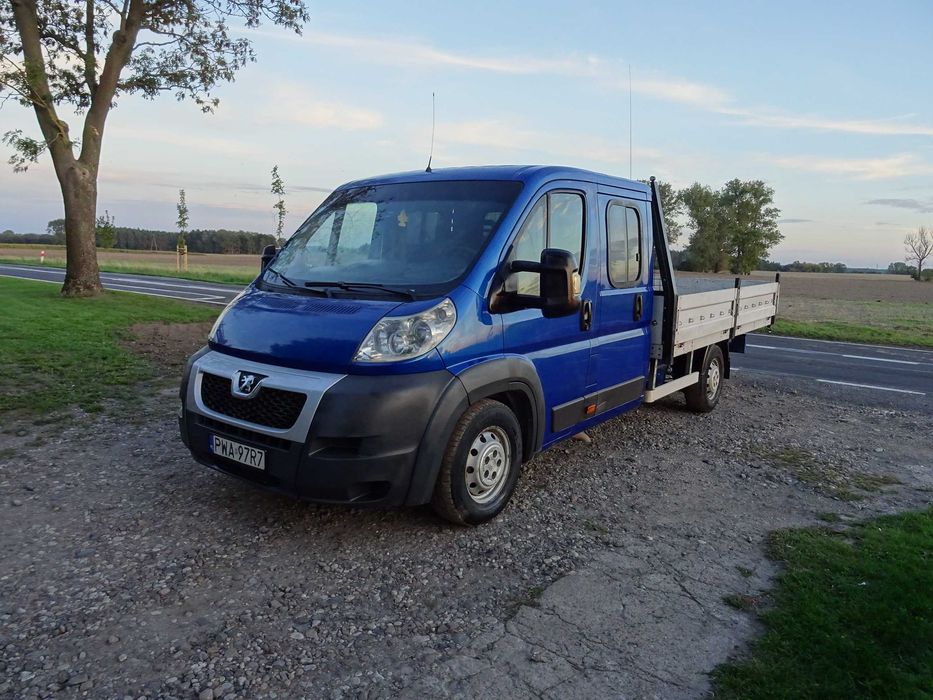 Peugeot Boxer 3.0 HDI paka niebieski metalik