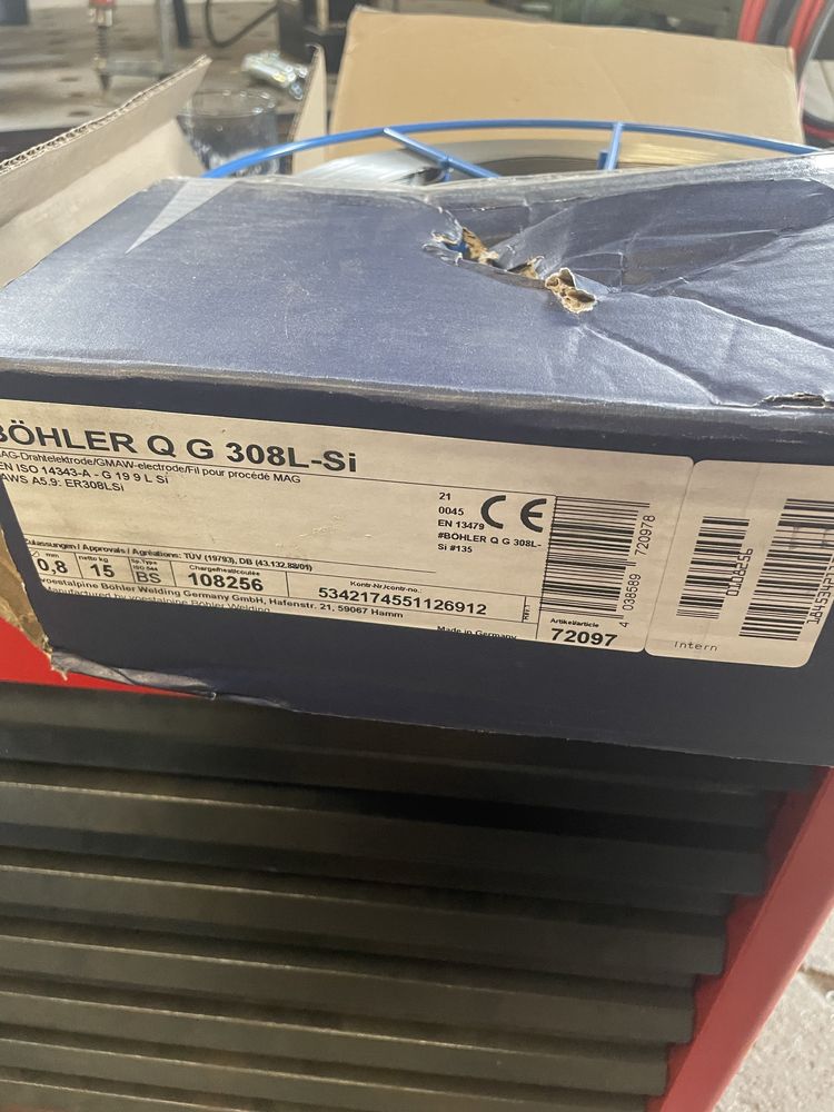 Bohler MIG drut spawalniczy 308LSi  0,8 mm