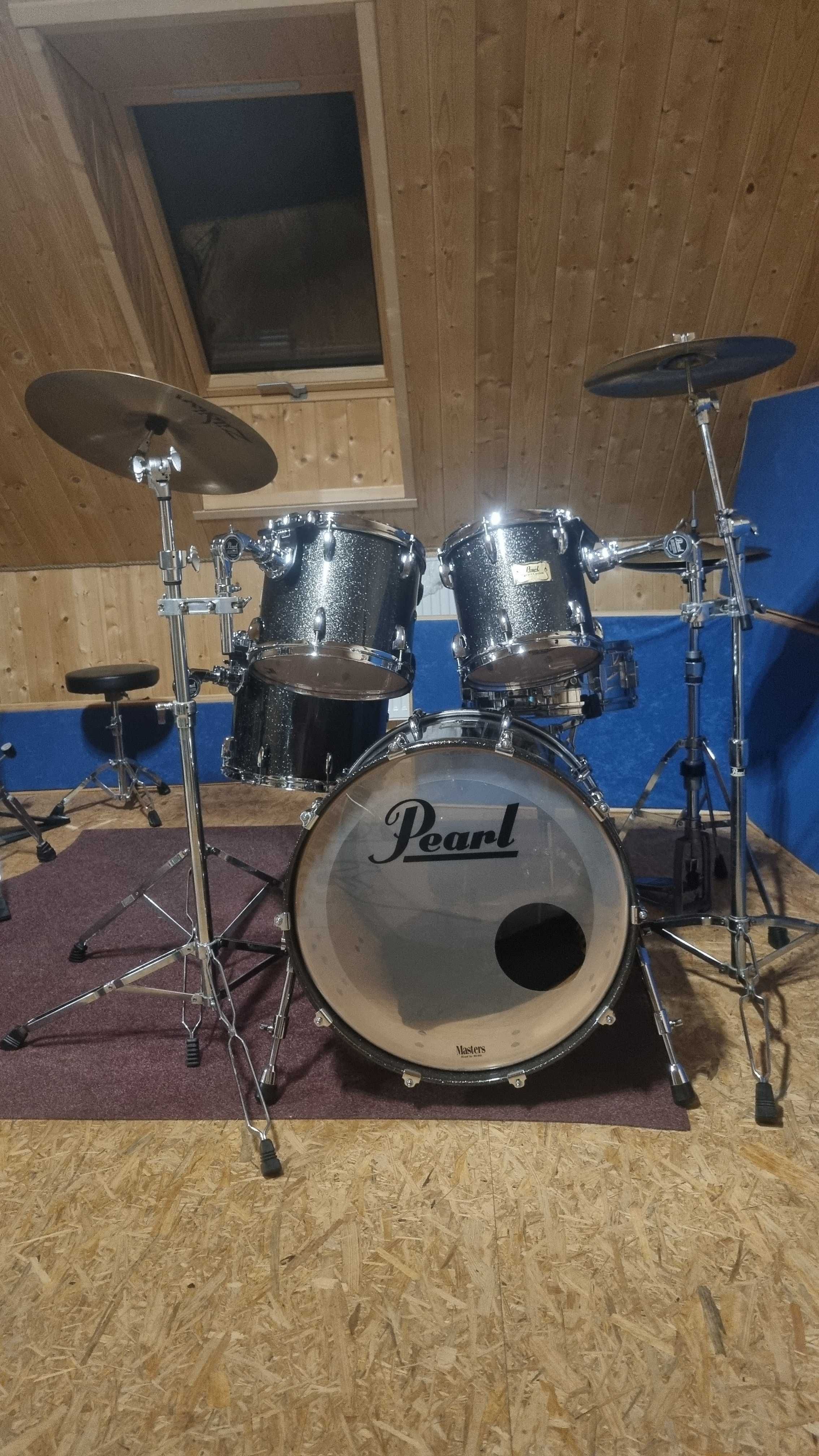Pearl Master Custom-Japan, statywy, werbel,talerze b20 ZILDIJAN Avedis
