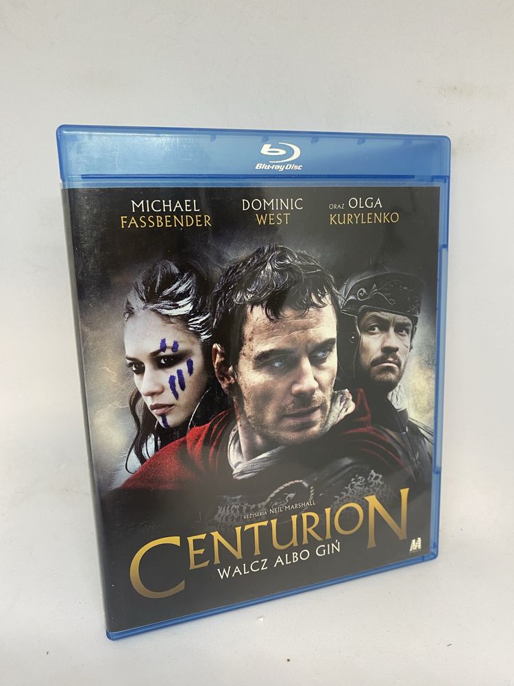Film Centurion Blu-ray Walcz albo Giń bluray disc płyta pudełkowa PL