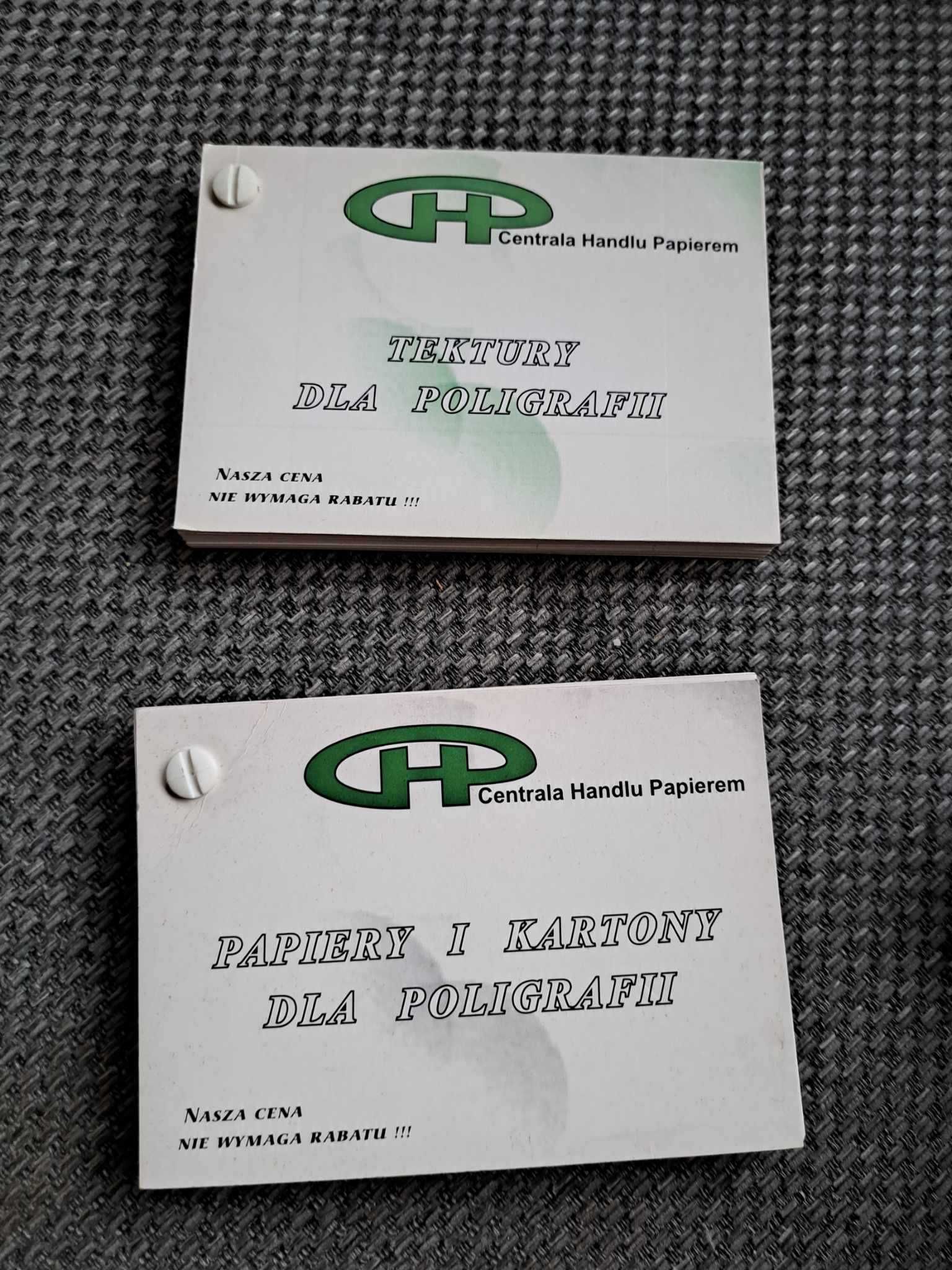Wzorniki papieru i tektur JAKON Cezex i CHP