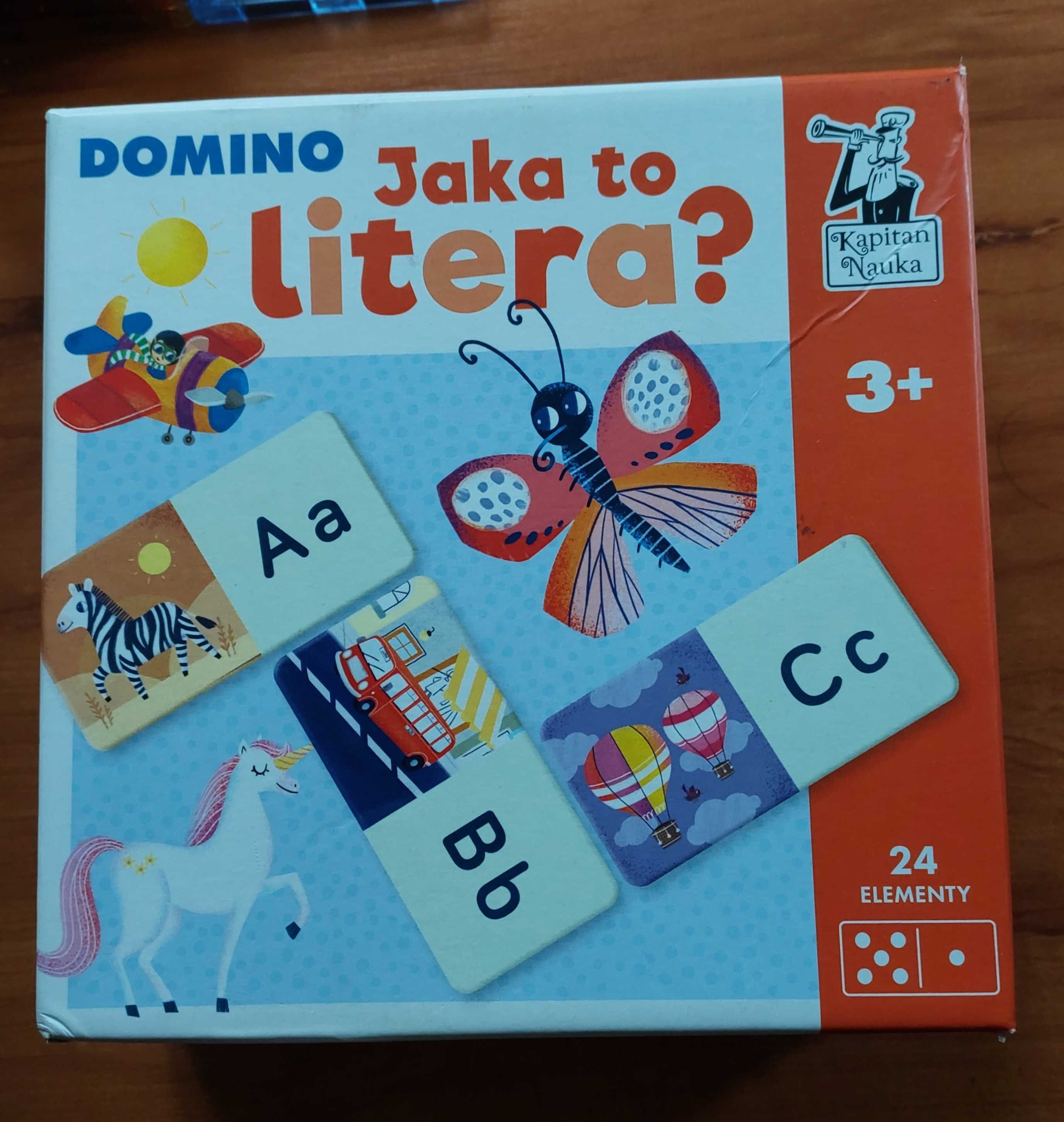 Domino Jaka to literka.Kapitan nauka