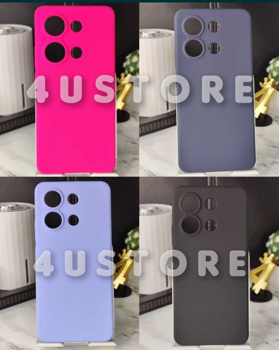 Чехол софттач на Xiaomi Redmi Note 12 13 Pro силиконовый чохол силікон