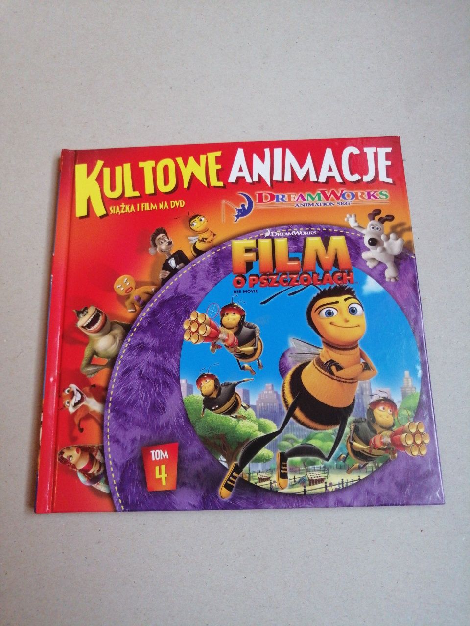 Film o pszczołach - Książka z filmem DVD Tom 4