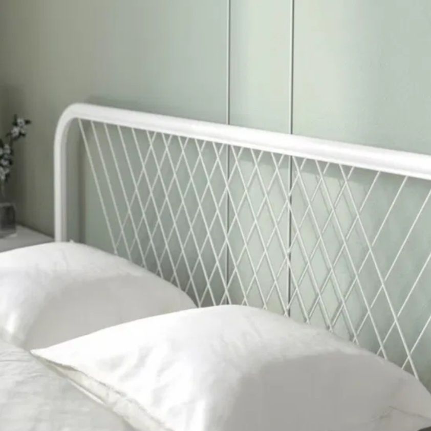 Cama casal ferro com colchão