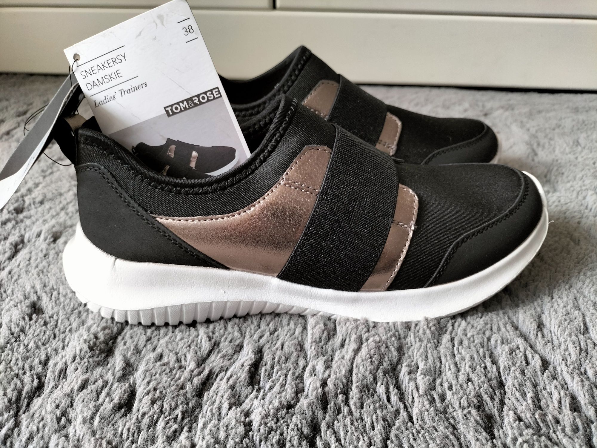 Sneakersy damskie buty sportowe 38 Tom&Rose