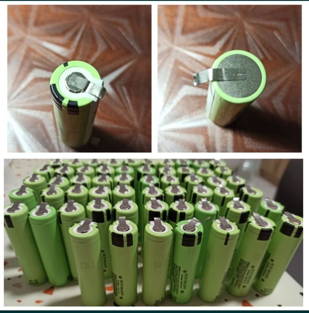 2500mAh 10A Panasonic акумулятори 18650