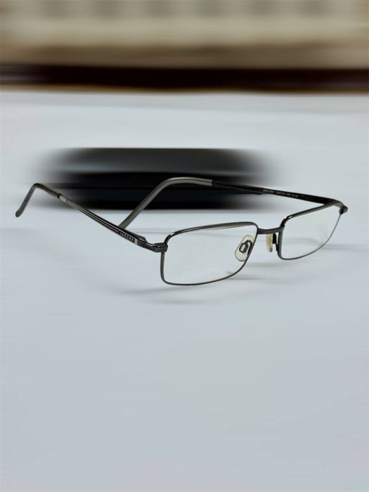 Титанові прямокутні очки для зору оправа + кейс Jaeger Японія оригінал