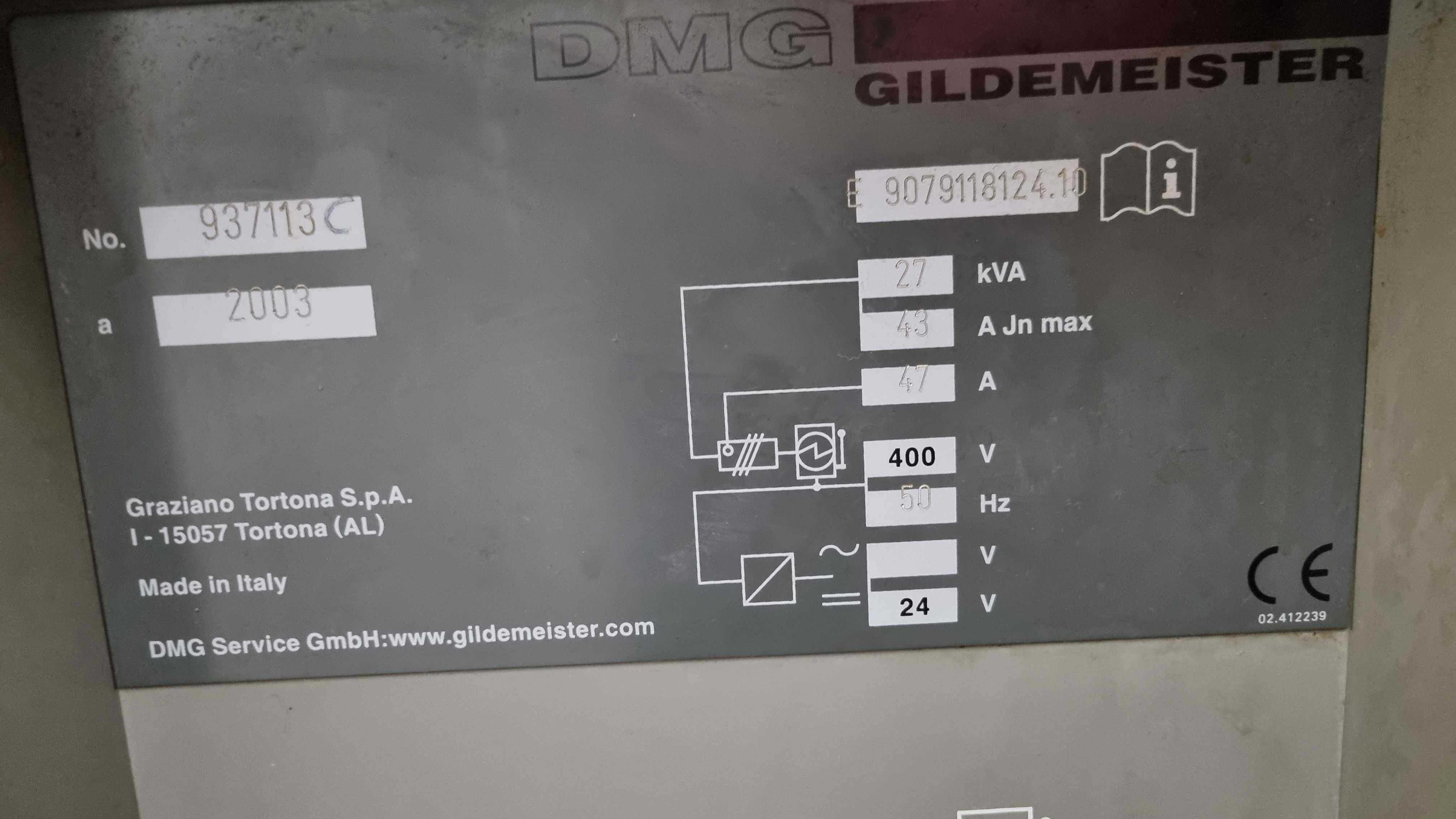 Tokarka CNC DMG Gildemeister CTX320 linear, DMG MORI