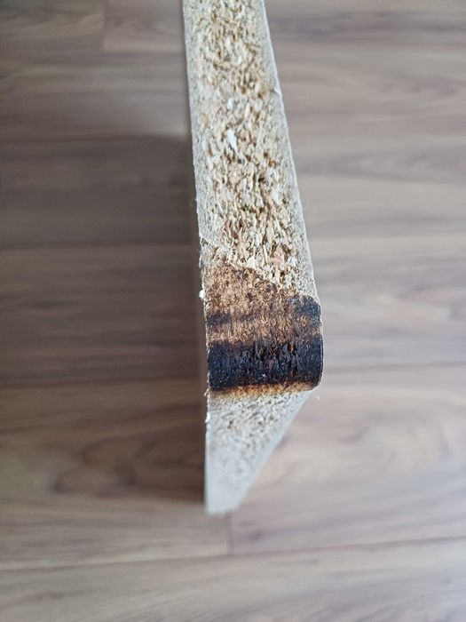 Ikea blat kuchenny EKBACKEN fragment brąz orzech laminat 51 x 44 x 2,8