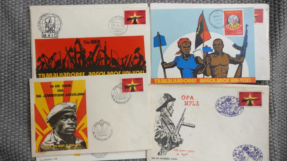 Postais de Angola 1975\76