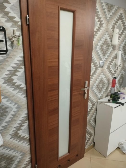 2x drzwi łazienkowe, pokojowe